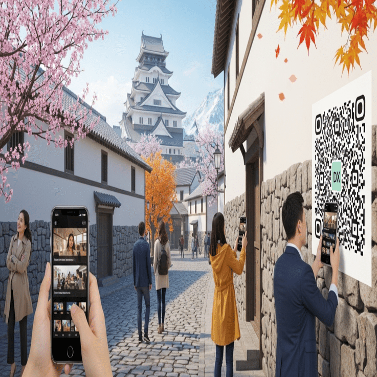 日本の城と城下町