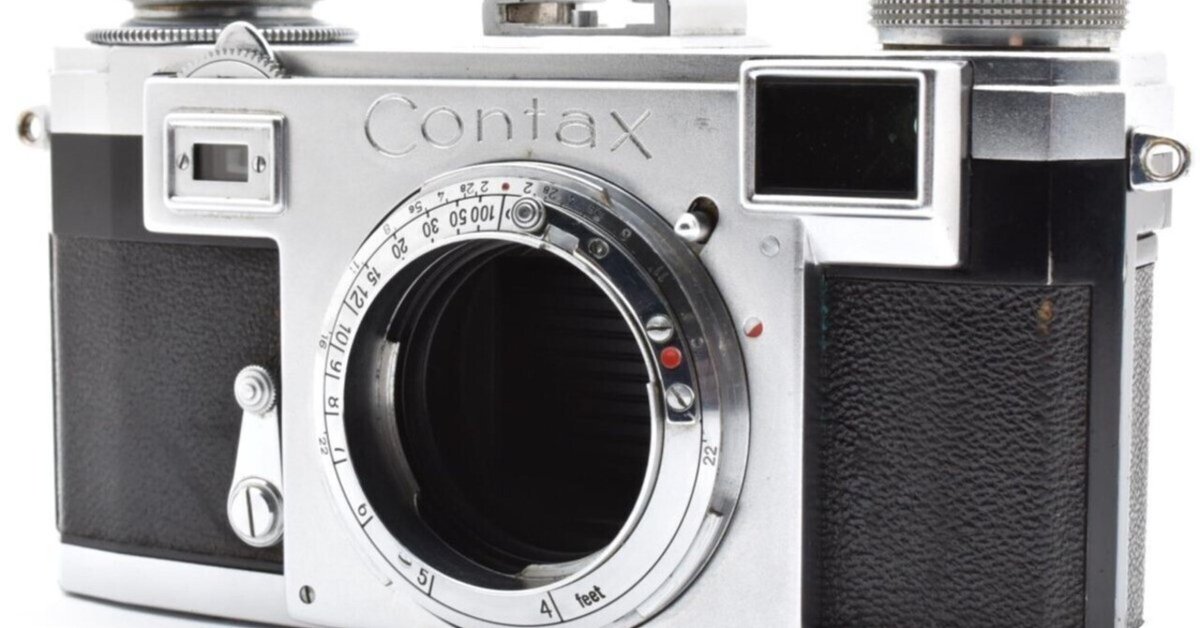 2025/09/20入荷｜Contax IIa ボディ｜機械式レンジファインダー