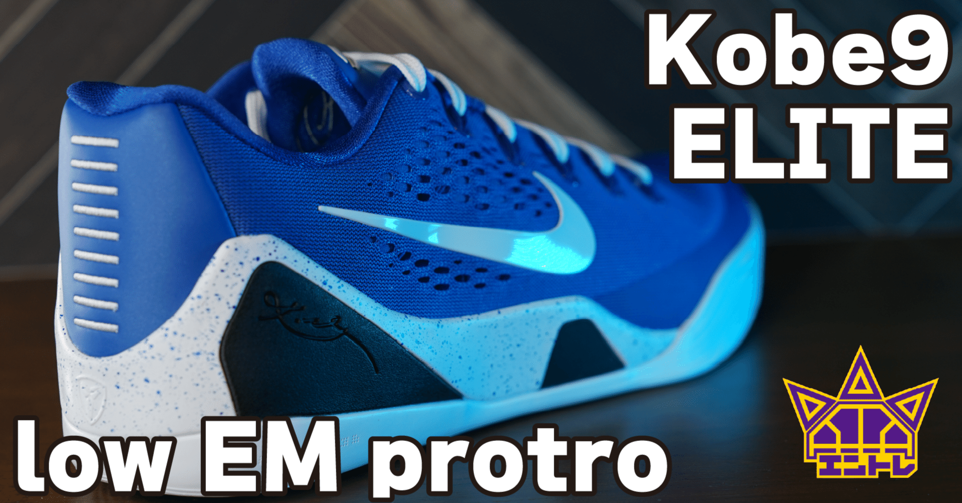 Review18：【NIKE】Kobe9 ELITE low EM protro ｜ぱらと