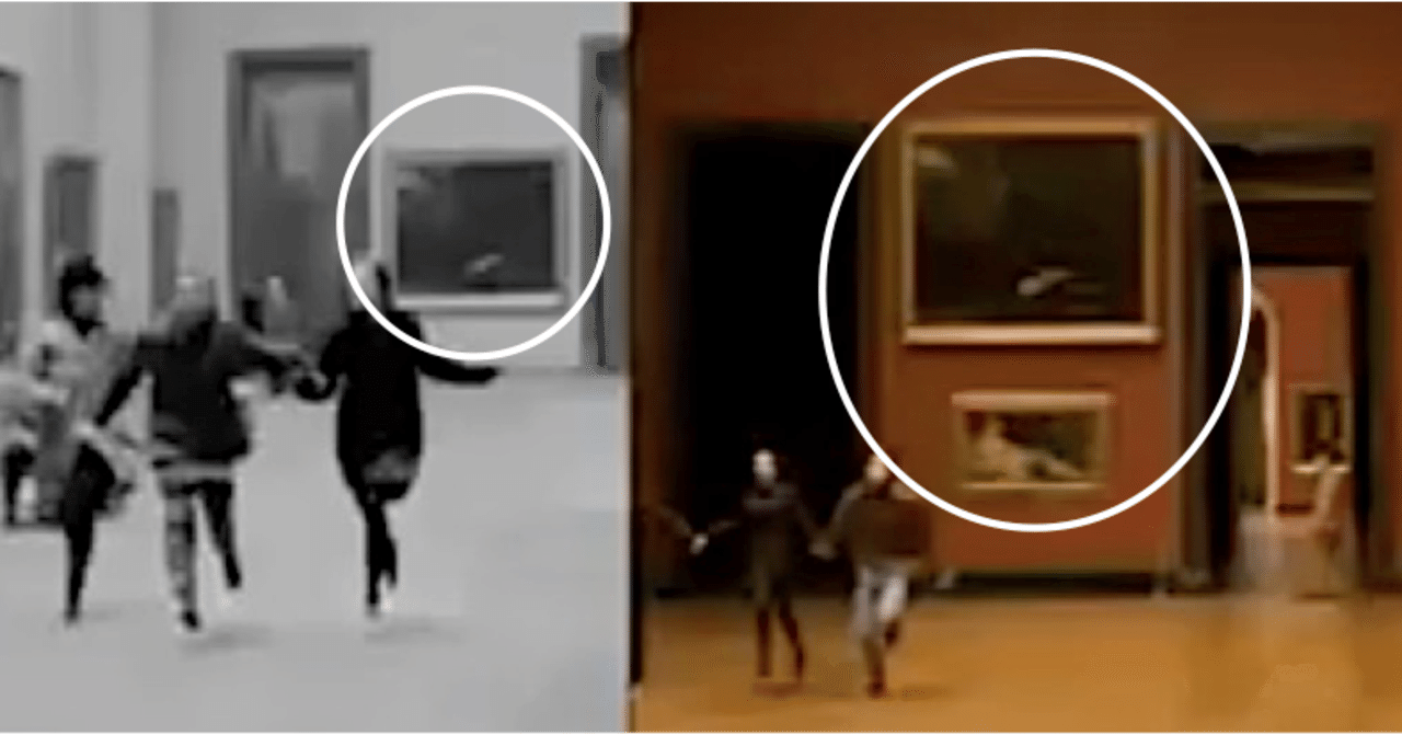 三人が走ったルーヴル美術館の奇妙なルート ３ duchamp note