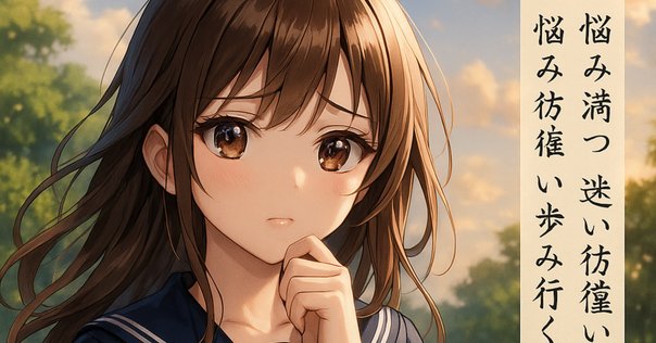 オ・ト・ナの短歌～与謝野晶子さん…のつづき｜詩窓 -UTAMADO-