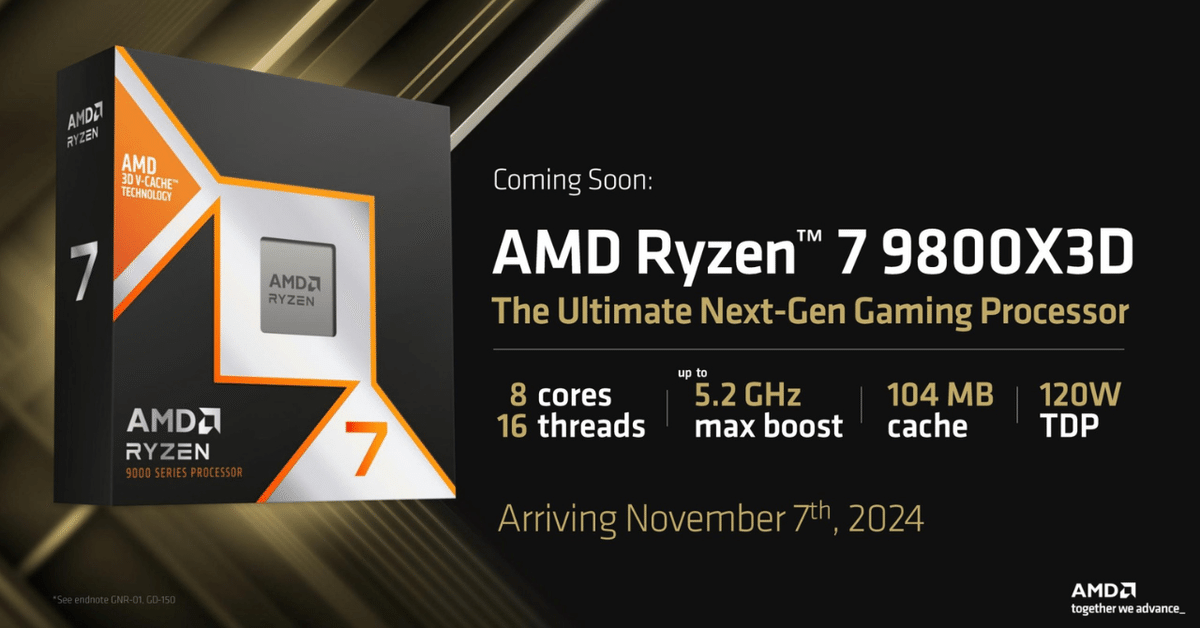 新品　AMD Ryzen 7 9800X3D 動作保証 AMD Ryzen 7 9800X3D BOX 当店三年保証 並行輸入品 | CPU,AMD