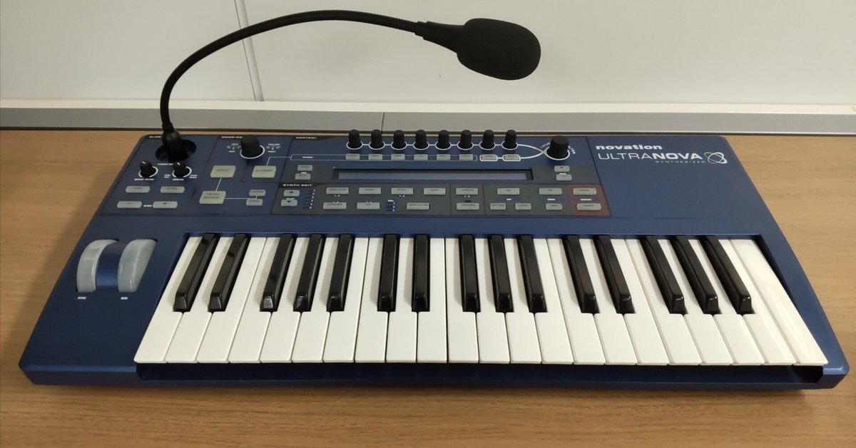 美品　Novation UltraNova 37鍵 シンセサイザー Novation UltraNova レビュー｜浅貝虚