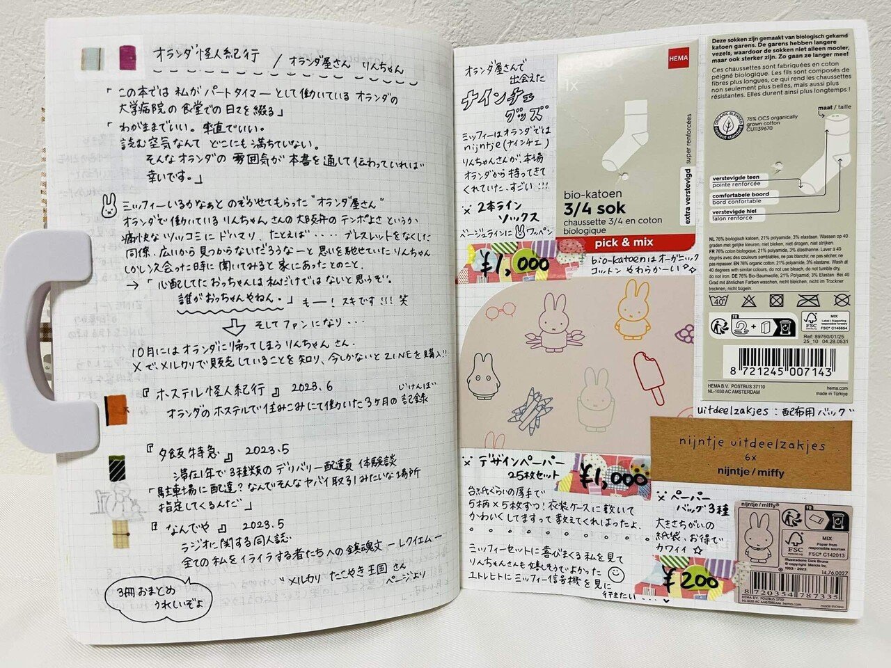 ち@プロフィール文を読んでください様 リクエスト 3点 まとめ商品 文学フリマ大阪13に初めて行ってみた＆買ったものまとめ｜うさこさん