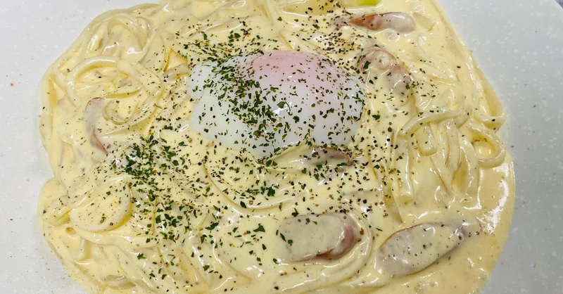 簡単混ぜるだけ カルボ風うどん 小学生でも作れるお手軽簡単レシピ Note
