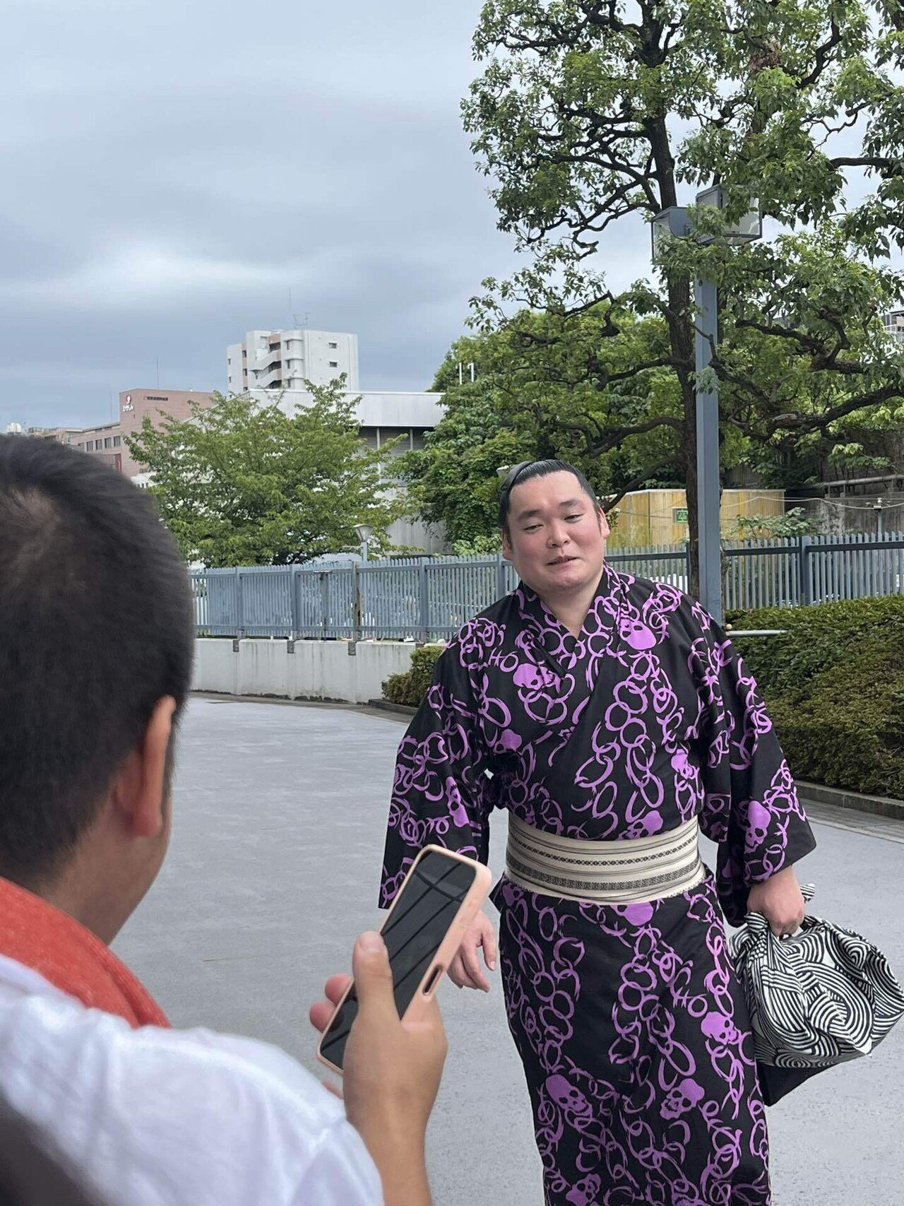 相撲を見に行ったらニュースになった話｜奥野 紗世子