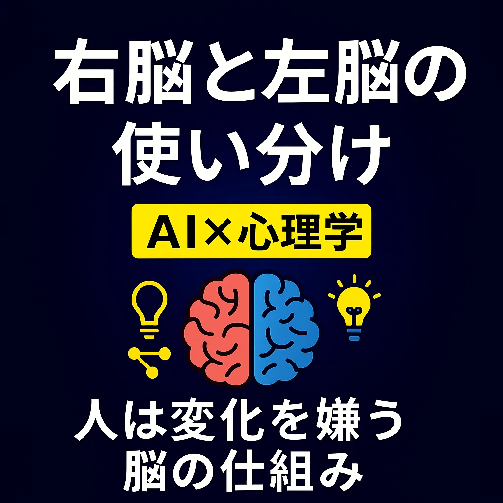 右脳と左脳の使い分け｜AIコーチングLab