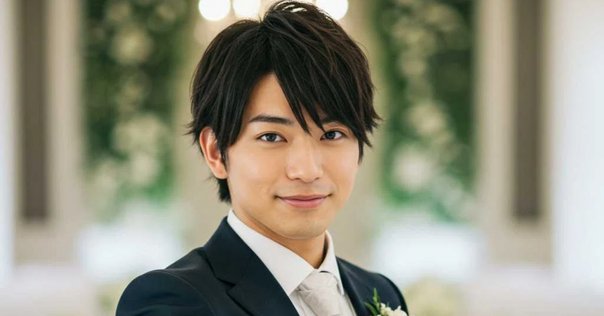 証明写真(男前プラスモード)｜（株）石黒金属製作所