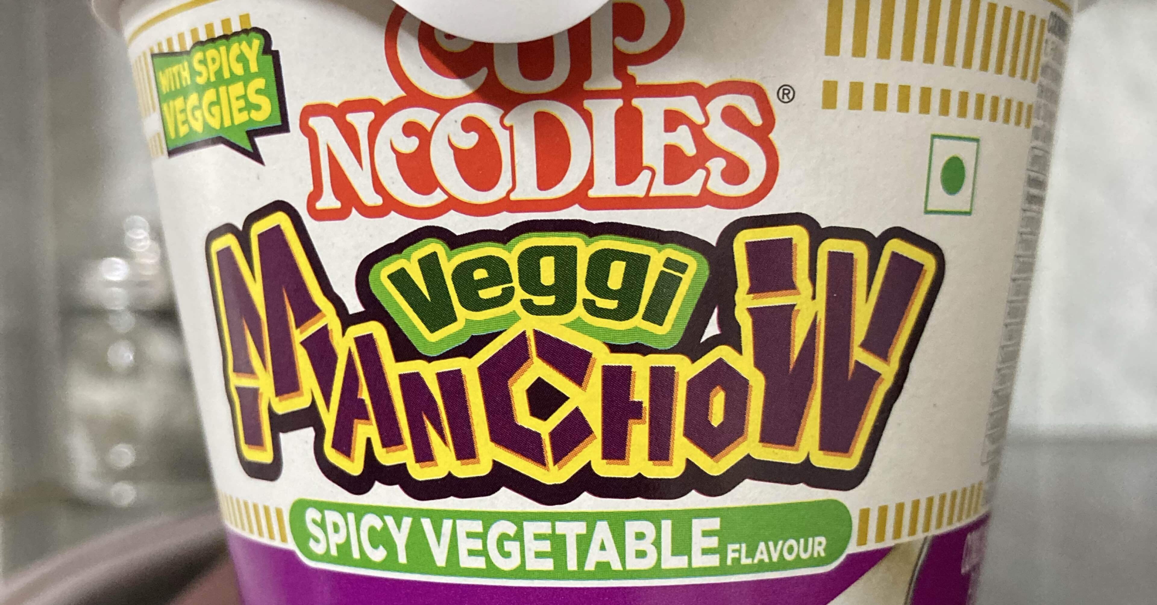 CUP NOODLE VEG MANCHOW(満州風味) インド🇮🇳物好き土産【専業旅婦飯