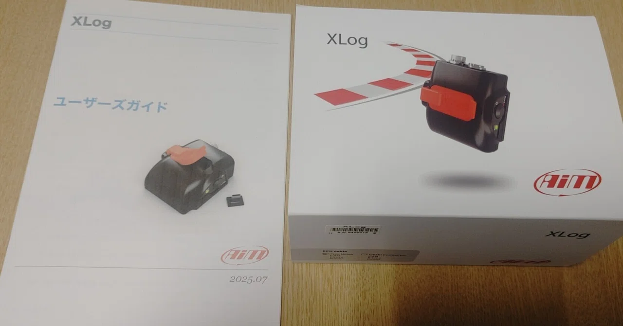 データロガー AIM Xlog 開封 と 配線動作確認 GPS Gデータ ECUデータ計測｜Kim23 Test Laboratory
