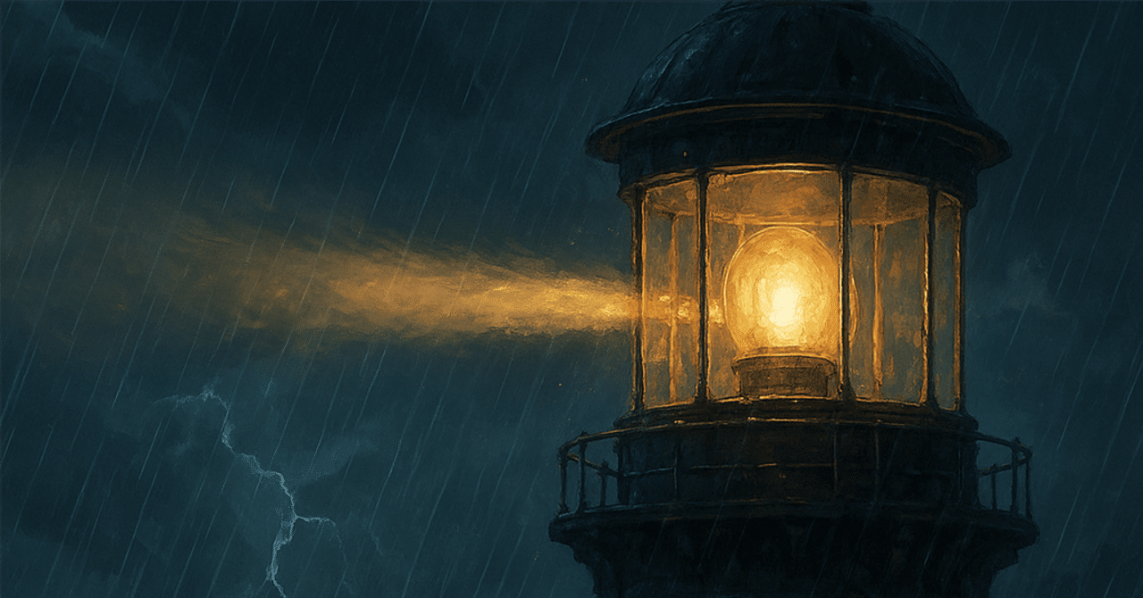 嵐の中で光を守る者 ──灯台守の夜｜真田一刀