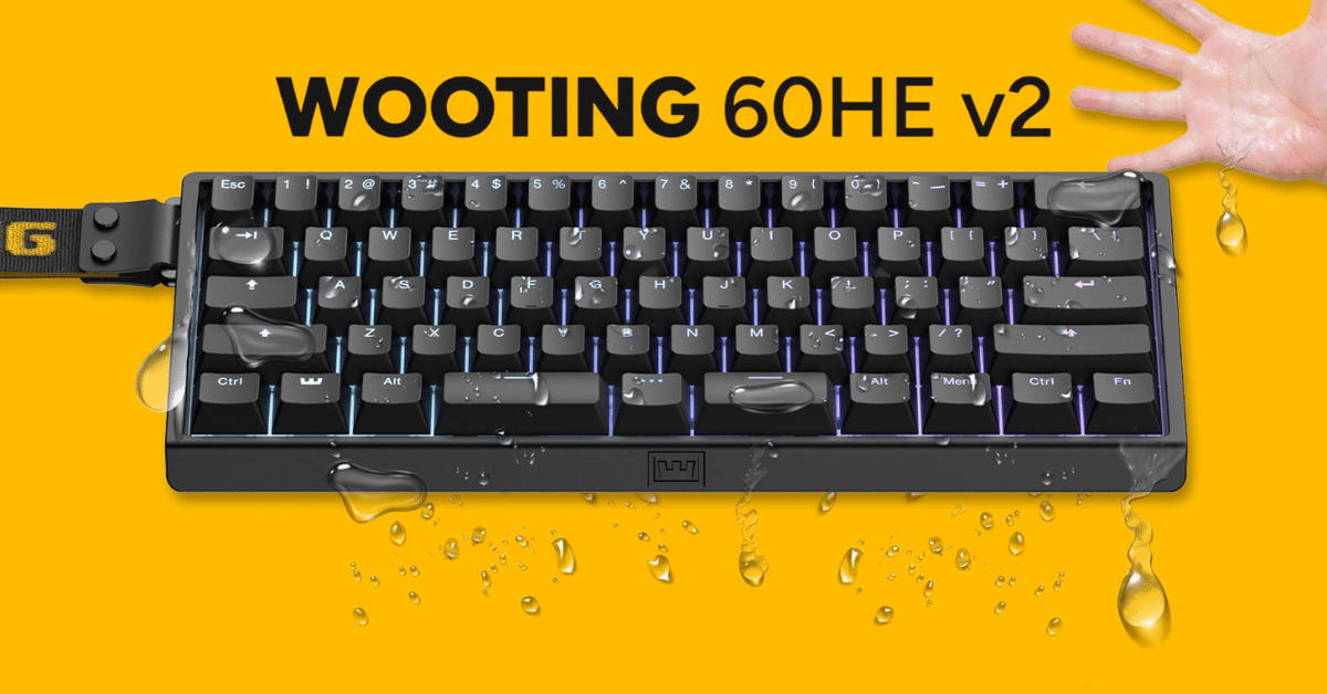 Wooting 60HE v2：アルミ筐体と8Kポーリングの革新｜GetGadgetGot
