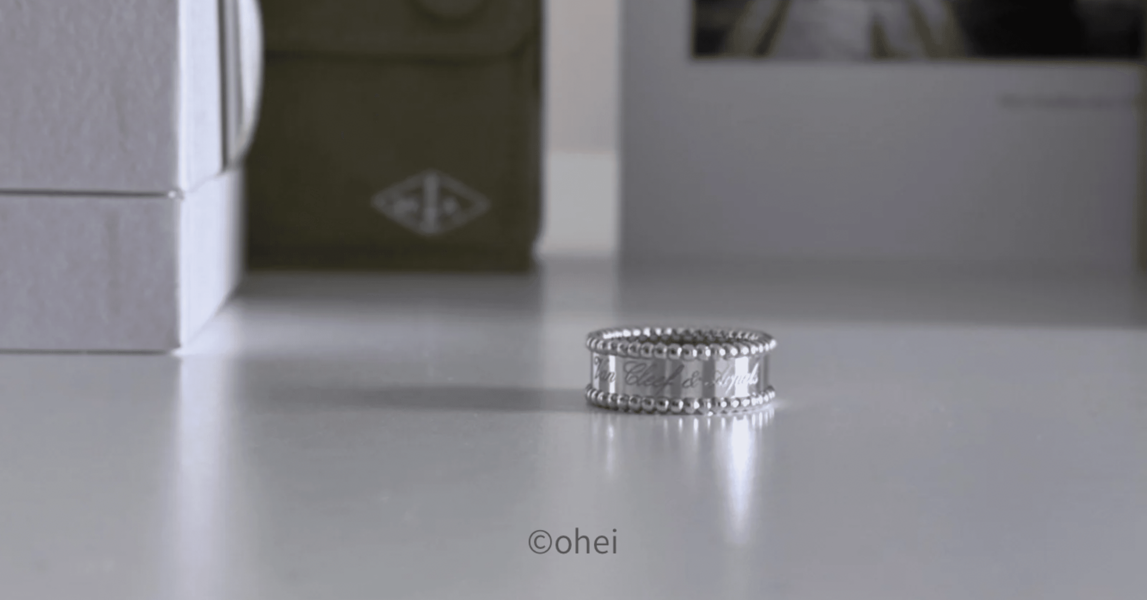 VCA ペルレ シニアチュール リングを お迎え｜みずいろ式部の買いもの草子