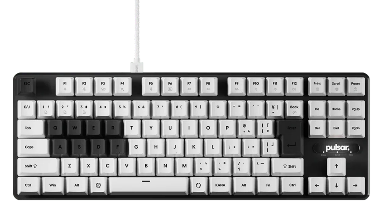 Pulsarのゲーミングキーボード PCMK 2HE TKL レビュー 基本良いけど