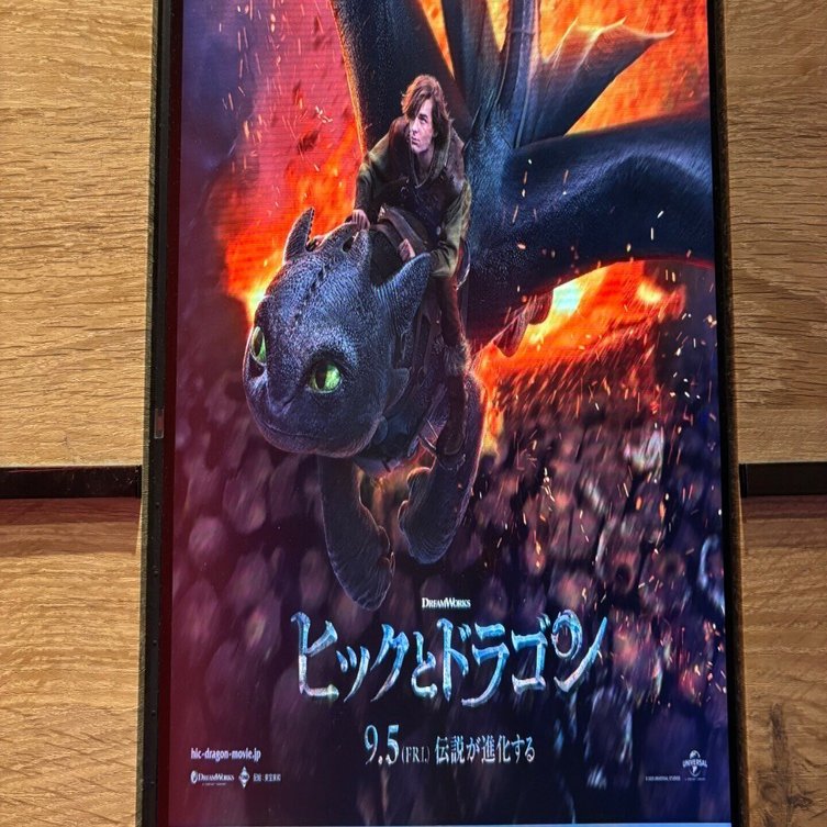 ヒックとドラゴンを映画館で見てくれ｜するめ