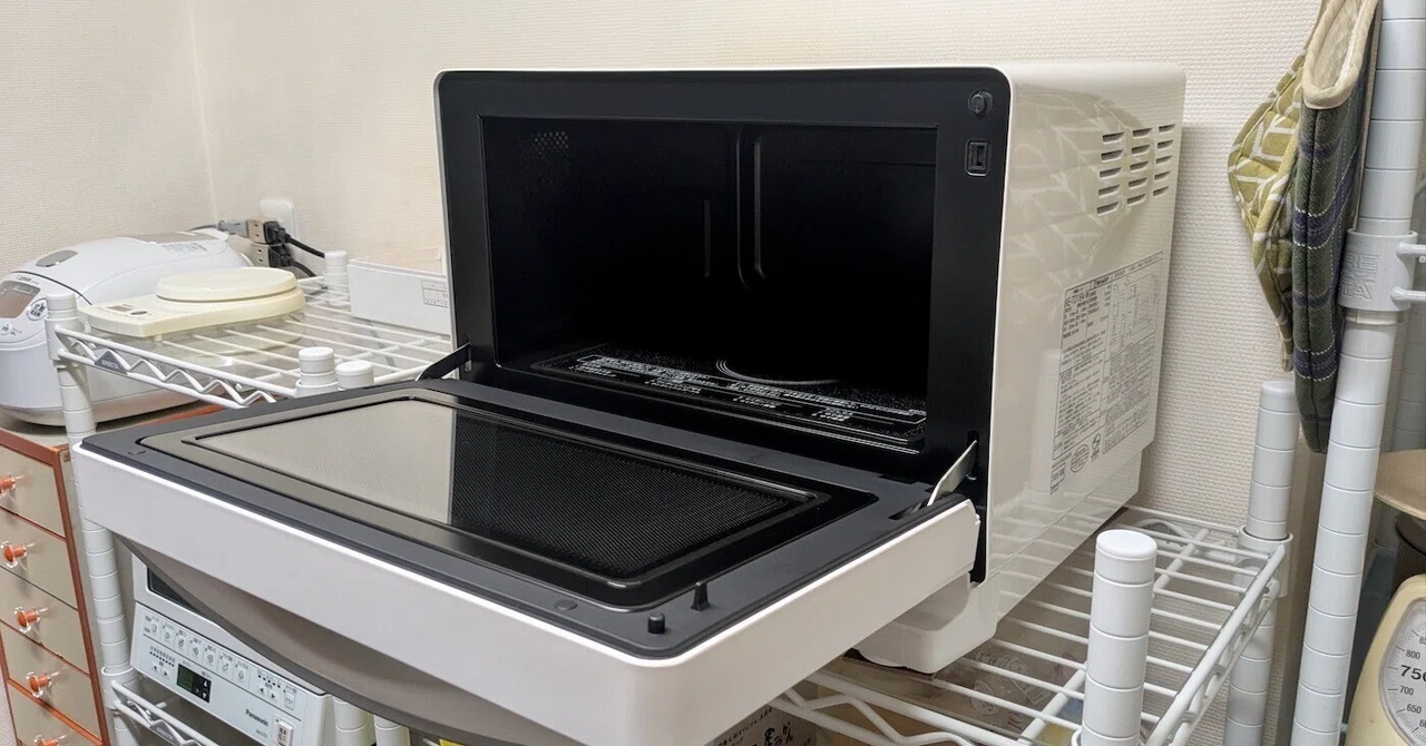 新しい電子レンジがやってきました｜宮野真有｜自分史としつき