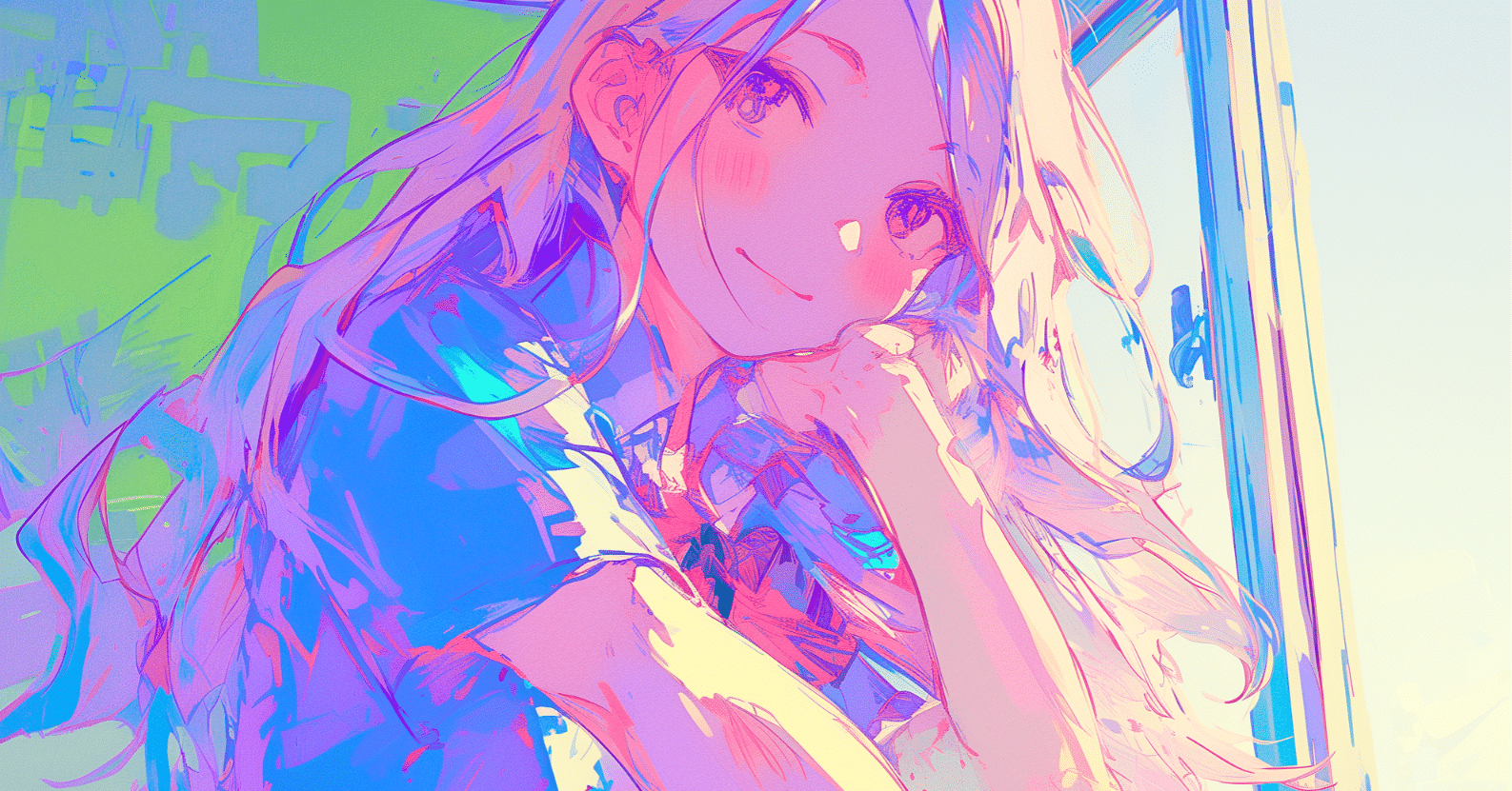 陽だまりに沈む、放課後の記憶【画像生成AI＋4コマ漫画】｜Alpaka