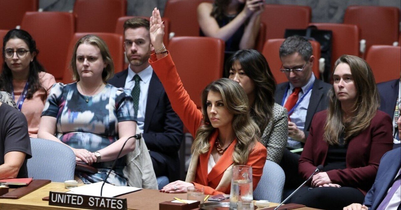 拒否権を行使し、ガザでのさらなる殺りくを可能にする米国の「悪魔の手