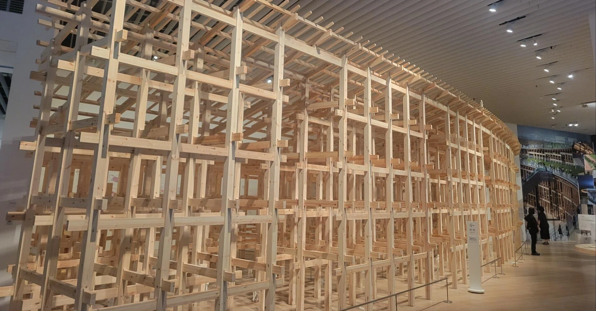 I visited the Sou Fujimoto exhibition: 'Primitive Future, Forest