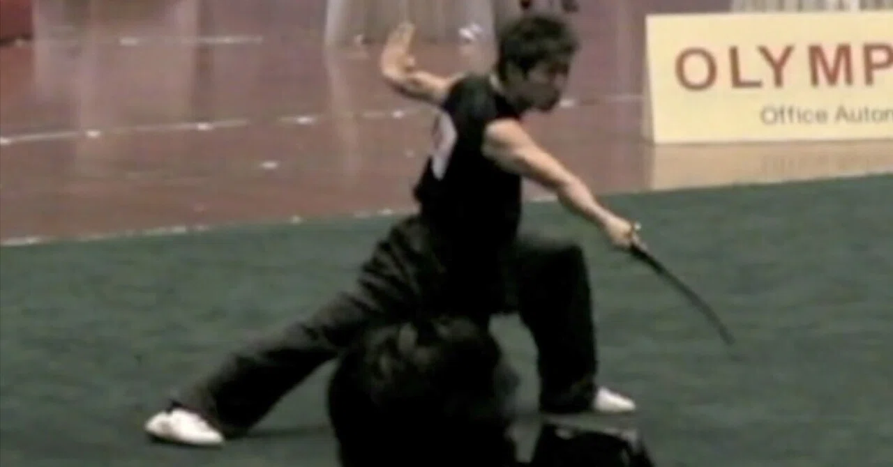 【武術】第6回アジア武術選手権大会(2004) 男子南刀 0903 早岡慎介 (日本) |Chobi Studio