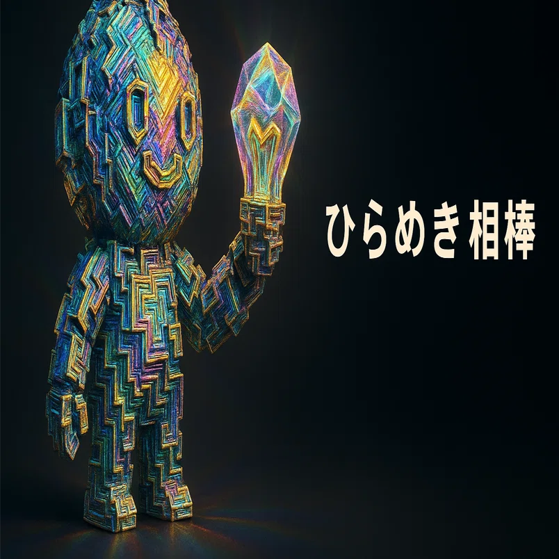 AI画像生成】AIと創る“虹色の金属結晶”！「ビスマス結晶風」プロンプト