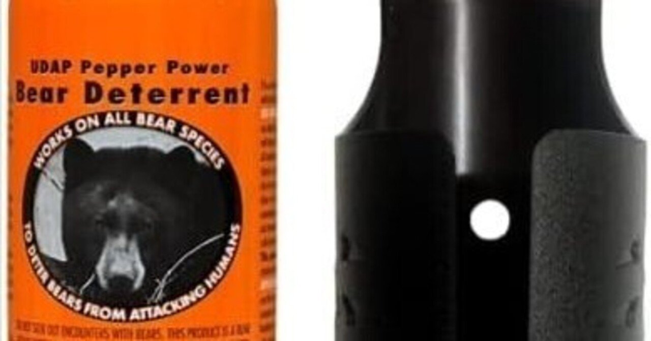 UDAP 熊撃退スプレー口コミ 評判｜最大10mの噴射力と携帯性を