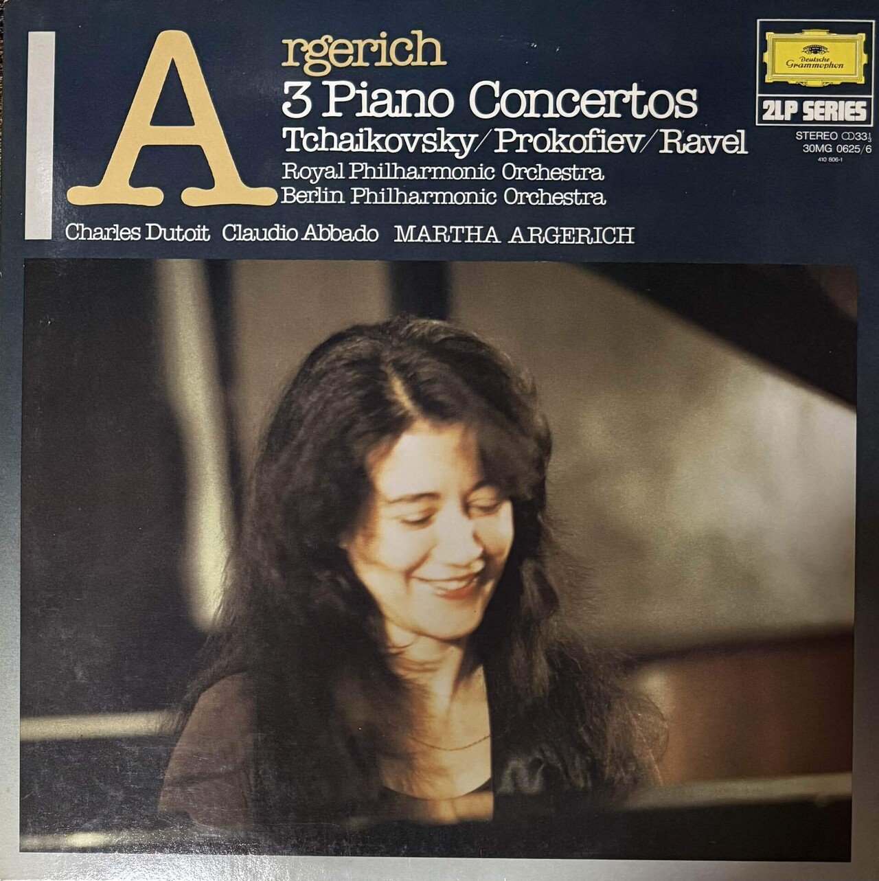 アルゲリッチ　レコード 2LP マルタ・アルゲリッチ『ザ・レジェンド - ピアノ・コンチェルト