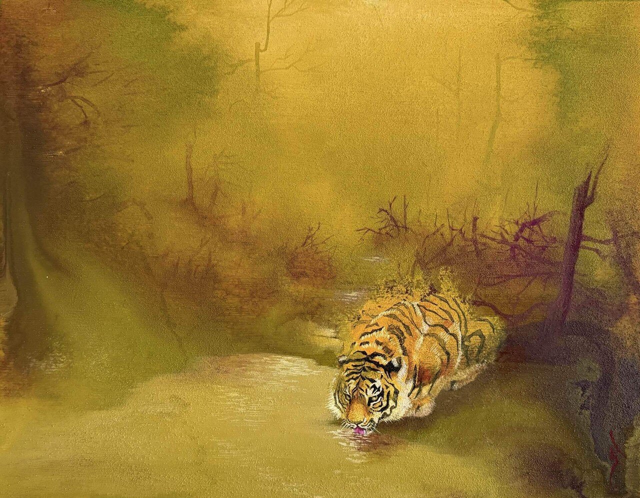 絵で何かを伝えたい」とか無理して考えなくていいよ｜田中ラオウ/画家