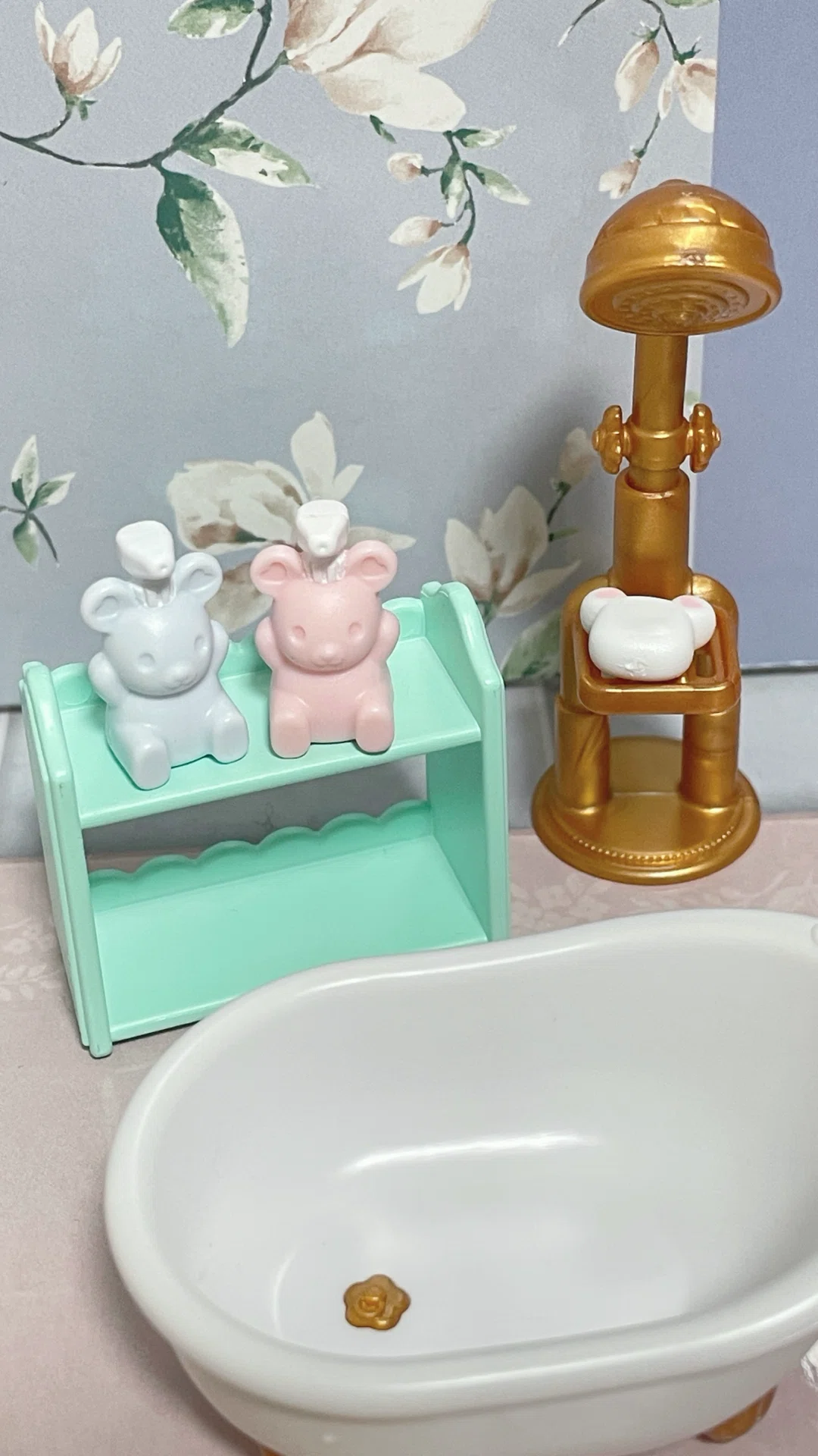 シルバニア】いっしょにバスタイムセット｜ette**小さな世界の住人🐰