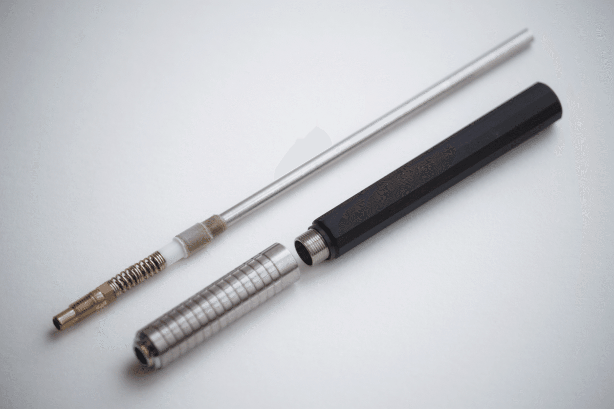 シャープタンク pg5 カスタム チタングリップ 木軸 ムピンゴ