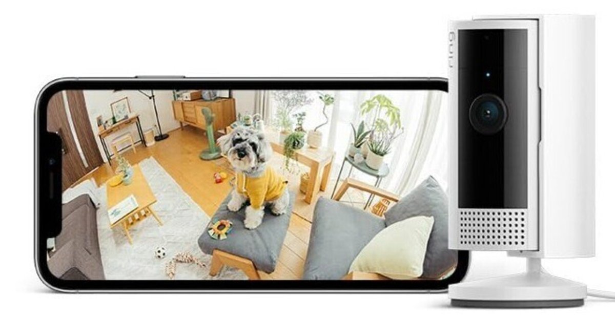Ring indoor cam 第2世代 Amazonが屋内用セキュリティカメラ Ring Indoor Cam（第2世代