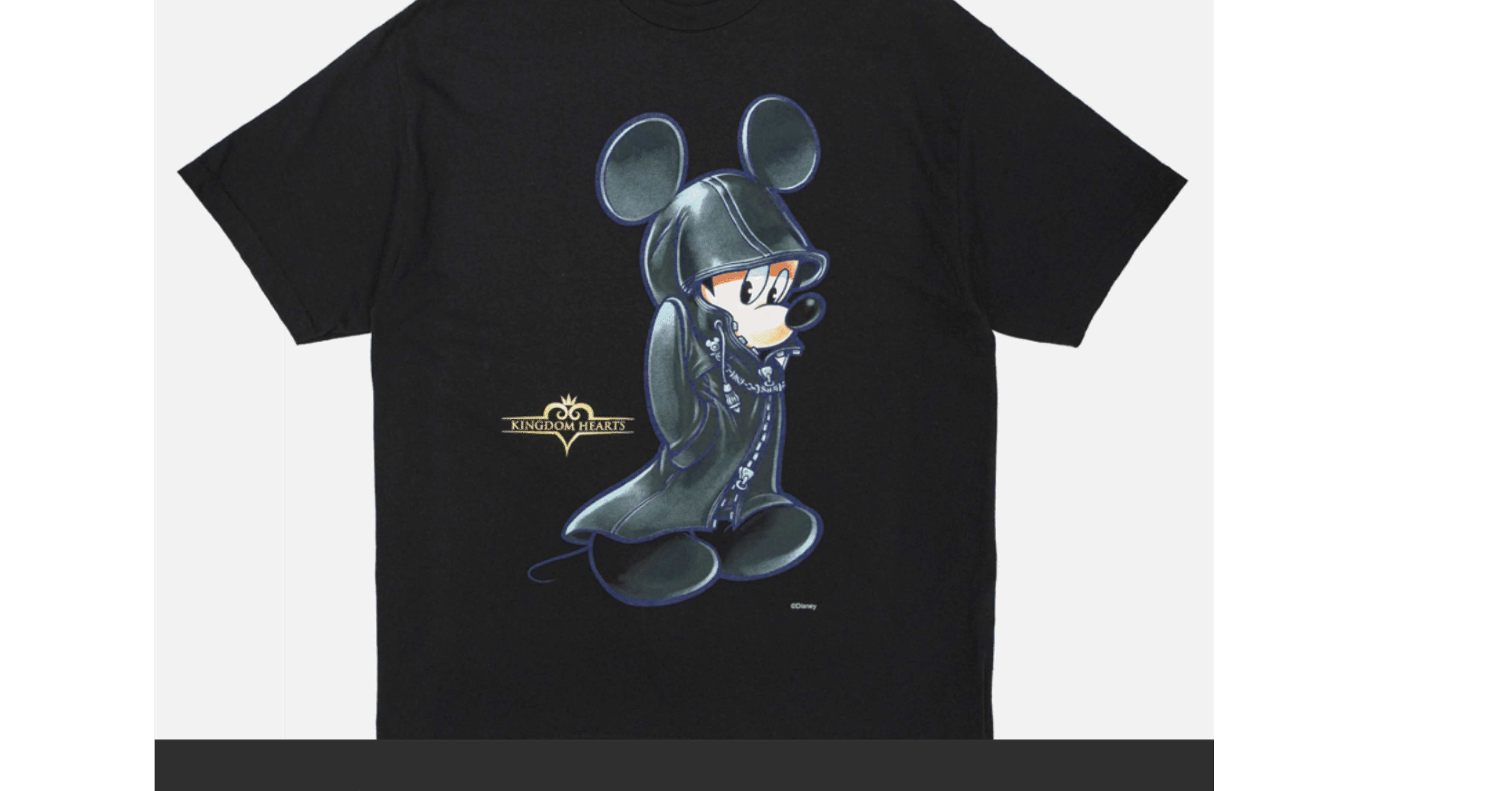 希少 ディズニー キングダムハーツ ゲーム Tシャツ 公式 海外公式  