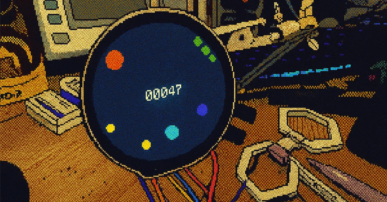 Animating multiple circles with ESP32 and a circular touchscreen｜ほねぷー