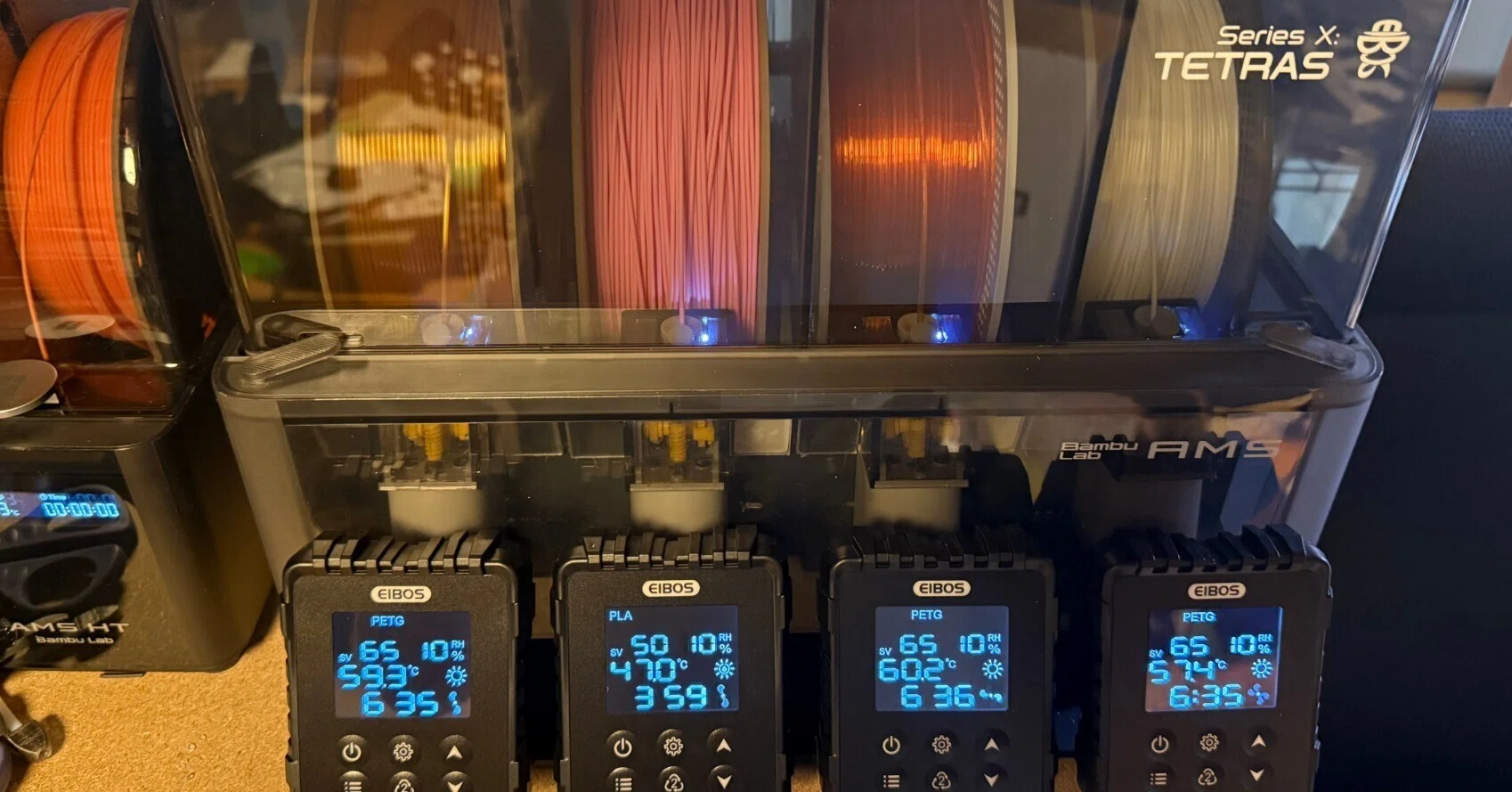 EIBOS Filament Dryer Series X: TETRAS を導入した｜P lab co.ltd