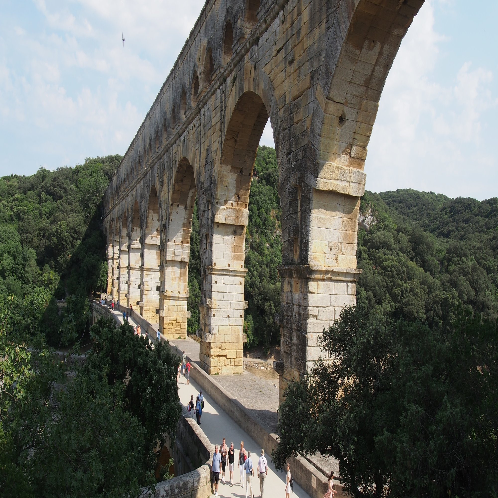 16 Pont Du Gard France Marble Note
