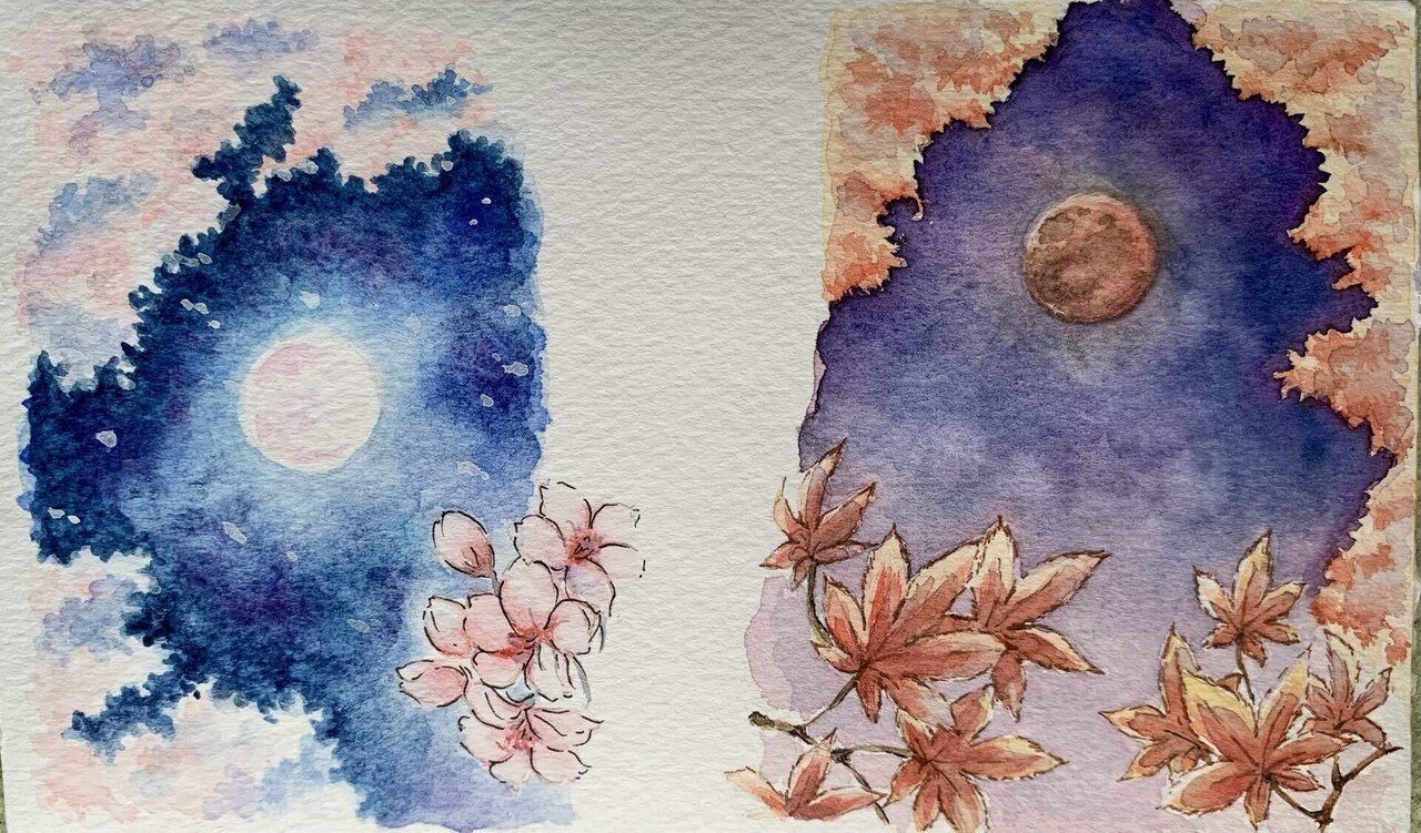 透明水彩練習日記】｜晶.S