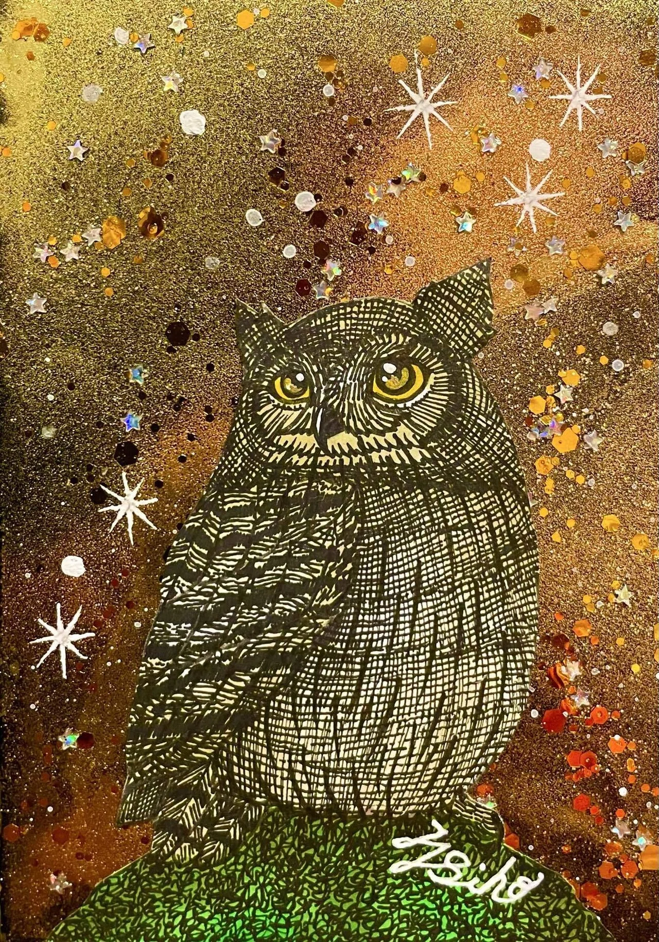 🦉Today's 3 Pieces🦉🦉｜フクロウシホ