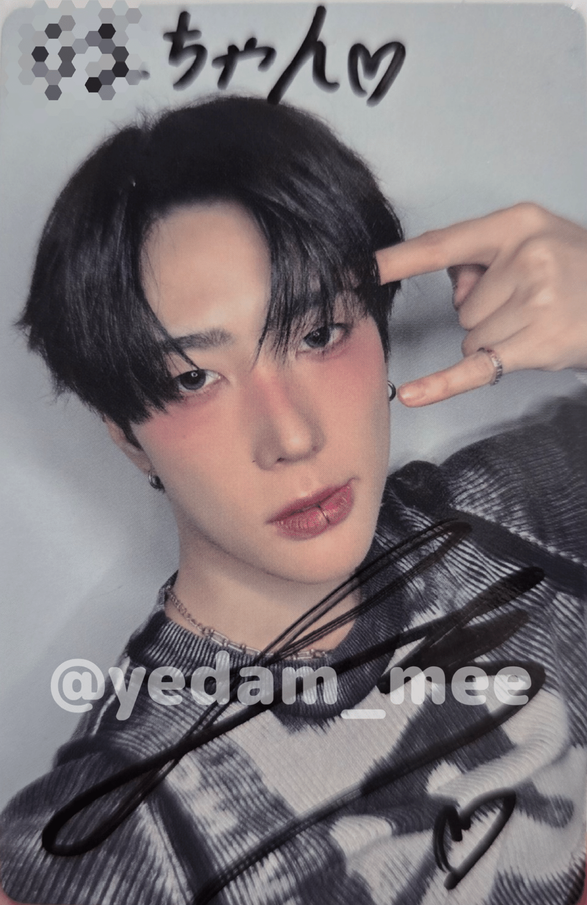 ONEPACT ジェイ 個別サイン トレカ ONE FACT キッス リリイベ ONE PACT