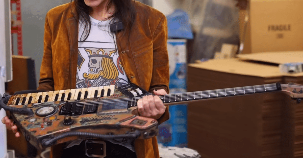 奇跡のギター「MAD AXE」誕生の物語｜コバヤシノブヨシ