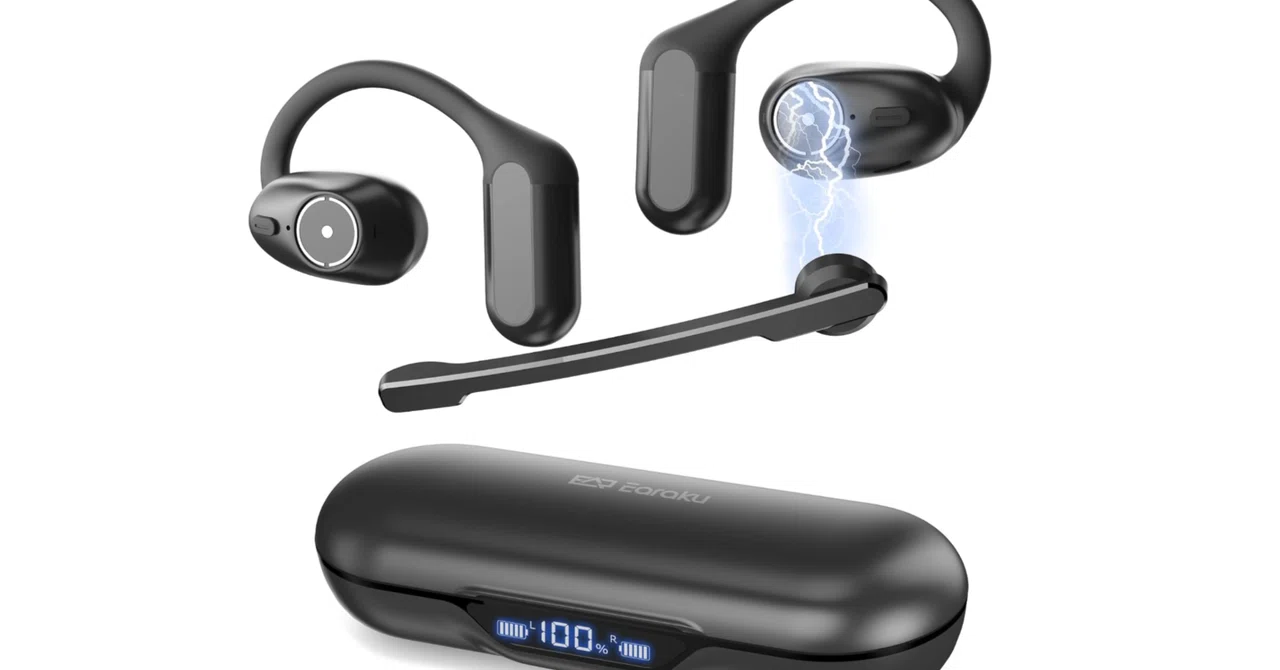 Earaku MicCuff】Bluetoothヘッドセットの王道進化！通話用イヤホンで