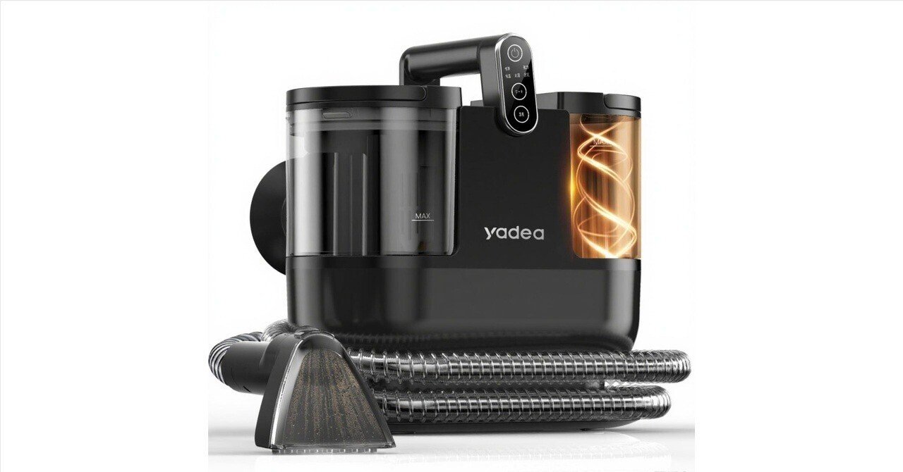 Yadea R6 Steam】100℃蒸気×18000Pa！カーペット・ソファの