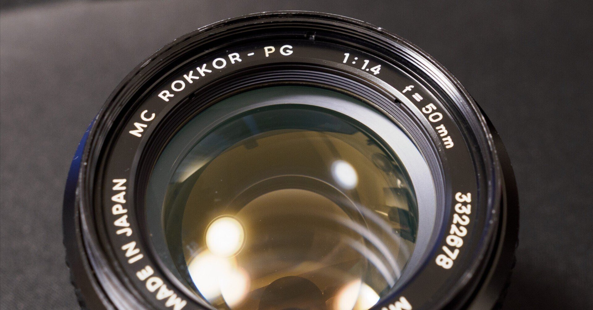 MINOLTA MC ROKKOR-PG 50mm F1.4|shinsaka MINOLTA MC ROKKOR-PG 50mm F1.4|shinsaka