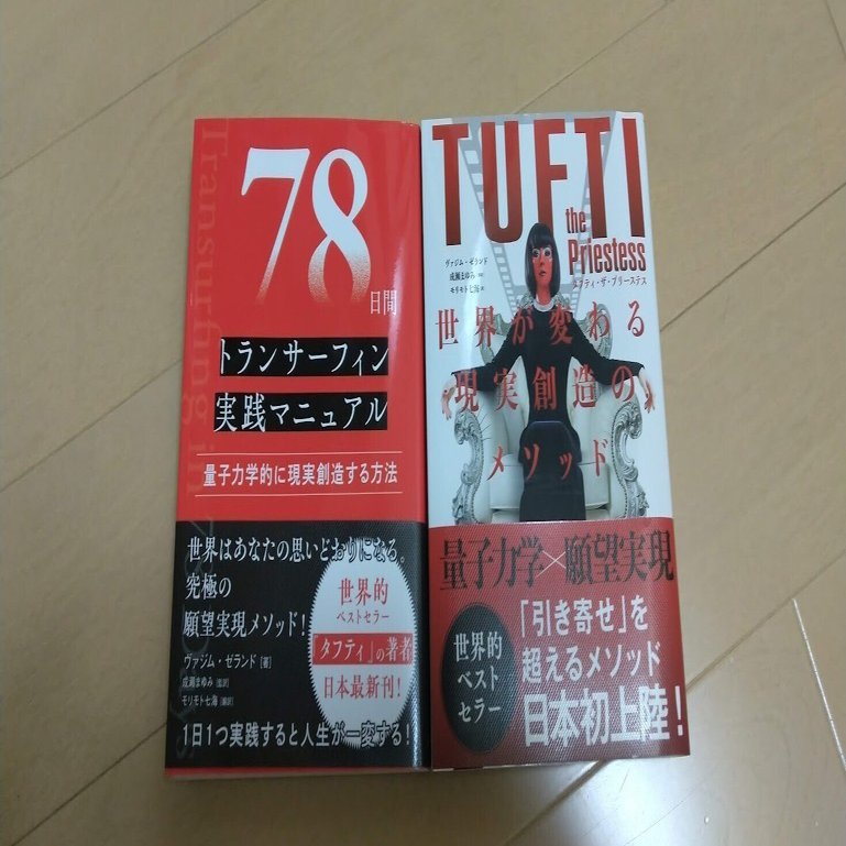TUFTIと78日間トランサーフィン実践マニュアル読み比べてみた｜やとよ