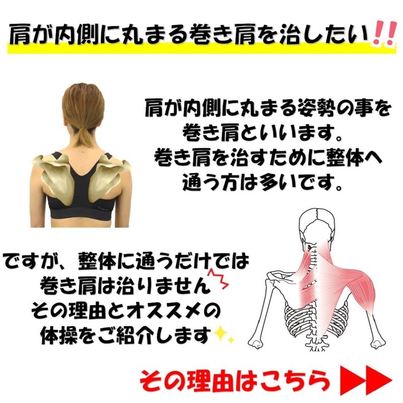 肩が内側に丸まる巻き肩を治したい 原因と矯正体操のやり方５選 Revisionginza Note