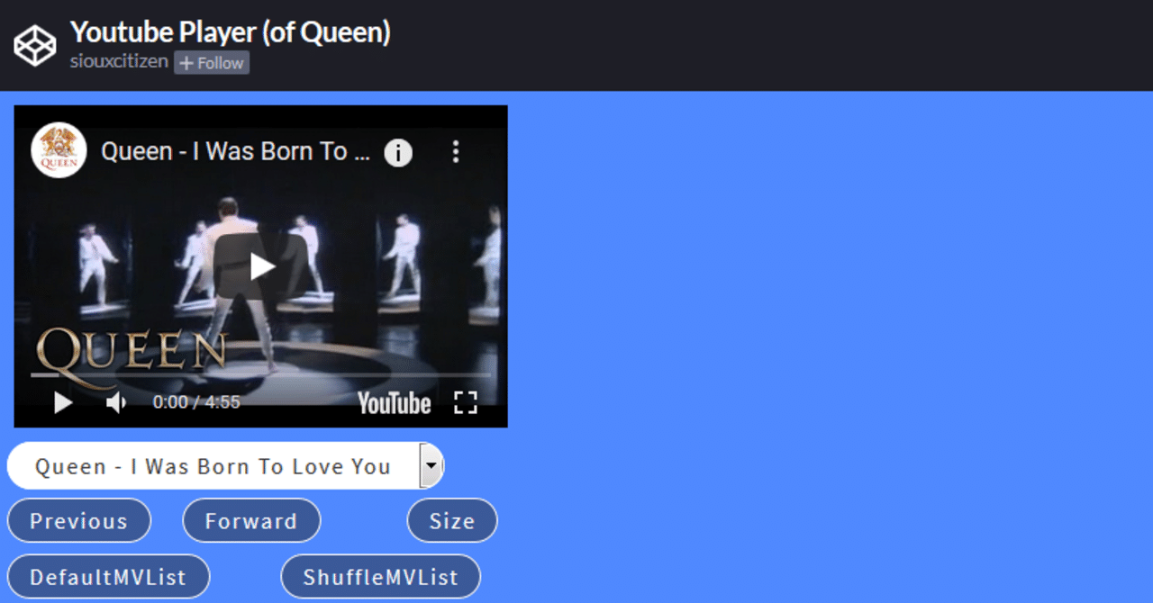 Queen クイーン のyoutube動画を連続再生 Siouxcitizen Note Queen クイーン のyoutube動画を連続再生 Siouxcitizen Note