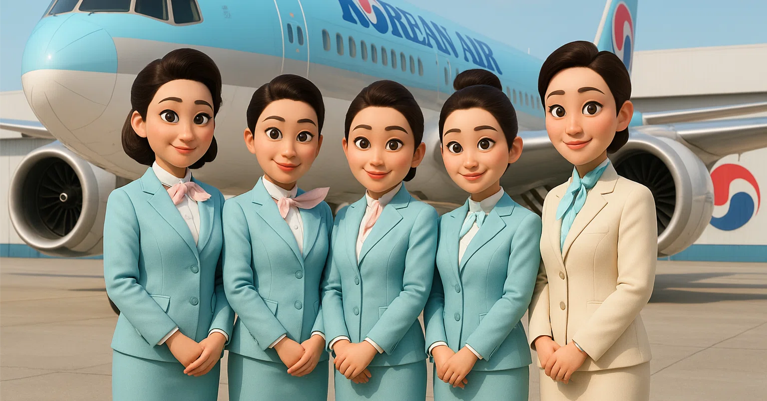 KOREAN AIR 大韓航空　客室乗務員　バッグ 客室乗務員のバッグの中身を大公開！Part-2👝💖 必須の身だしなみ