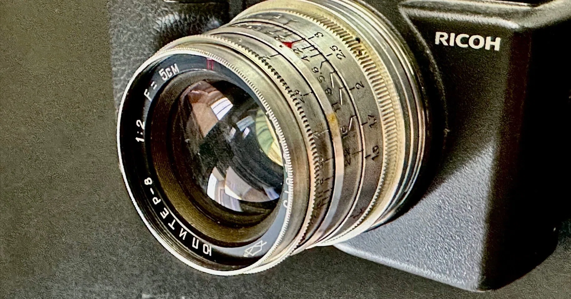 中古カメラ市のジャンクレンズ Jupiter8｜ema_photo