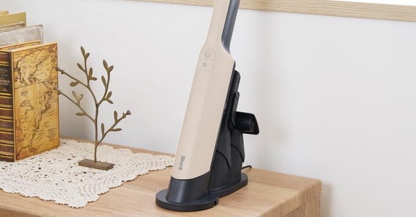 Bivark コードレス掃除機 サイクロン式 550W 3段吸引力 LED液晶