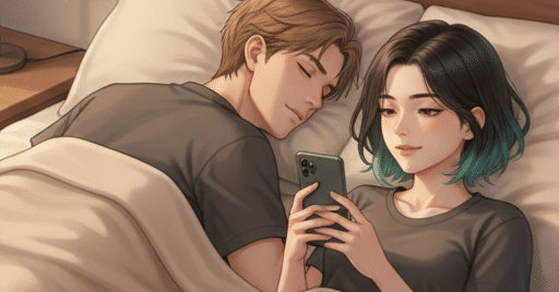 おむからスマホに💌が届いてました｜Hacchan （はこ）