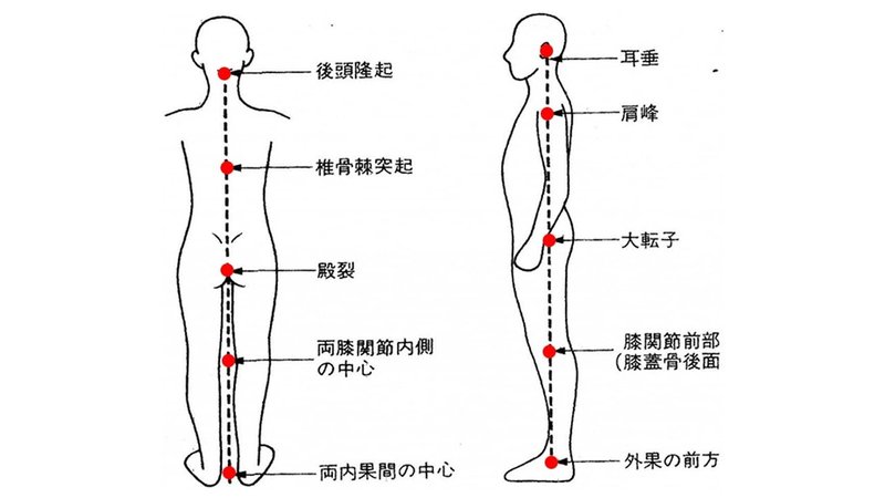 重心線